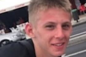 Ryan David Harvey, who was 22, when he was murdered in Blackpool