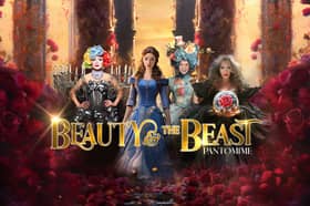 Beauty and The Beast pantomime at The Globe  includes TV personality Charlotte Dawson and Blackpool icon Betty Legs Diamond 