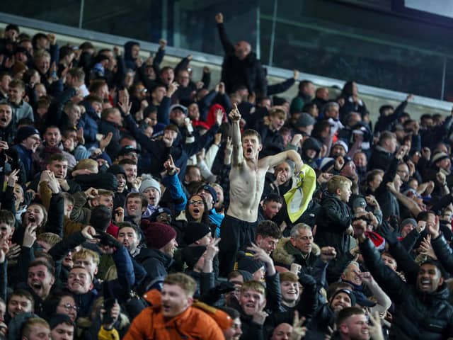 More than 5,000 Preston North End fans were in attendance at Ewood Park. How do PNE compare to Blackburn Rovers and their Championship rivals in the away attendance table? 