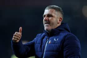 Ryan Lowe wants to continue improving Preston North End. Each season he has improved on their league position. (Image: CameraSport - Alex Dodd)