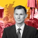 Jeremy Hunt will announce the Autumn Statement today. Credit: Getty/Adobe/Mark Hall