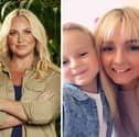 Natalie Rushton, 38, who is mum to, Dylan Rushton, nine, has shared a bed with him since he was born just like I'm a celeb star Josie Gibson