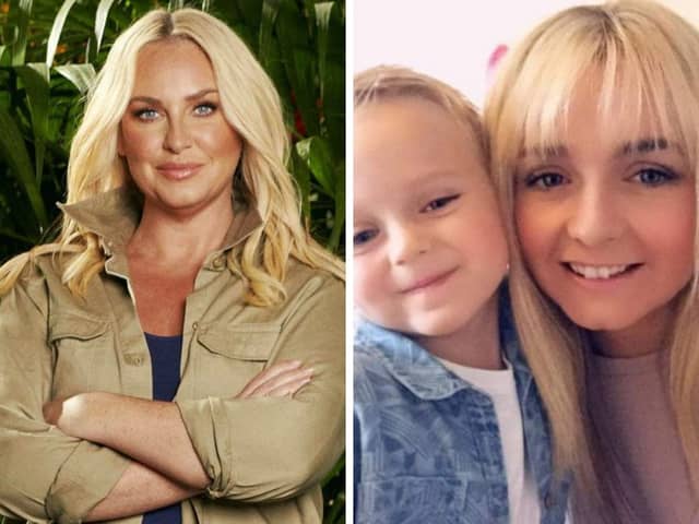 Natalie Rushton, 38, who is mum to, Dylan Rushton, nine, has shared a bed with him since he was born just like I'm a celeb star Josie Gibson