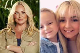 Natalie Rushton, 38, who is mum to, Dylan Rushton, nine, has shared a bed with him since he was born just like I'm a celeb star Josie Gibson