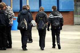 Lancashire schools reported a record number of suspensions in the autumn term last year, new figures show.