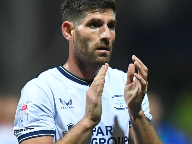 Ched Evans will not play against Leeds United. He was absent for Preston North End against Bristol City. (Image: CameraSport - Dave Howarth)
