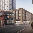 An artist's impression of how the plans for 280 apartments to be built in the centre of Preston at 127-131 Church Street could look if given the go ahead by the City Council. 