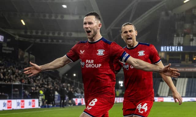 Alan Browne celebrates