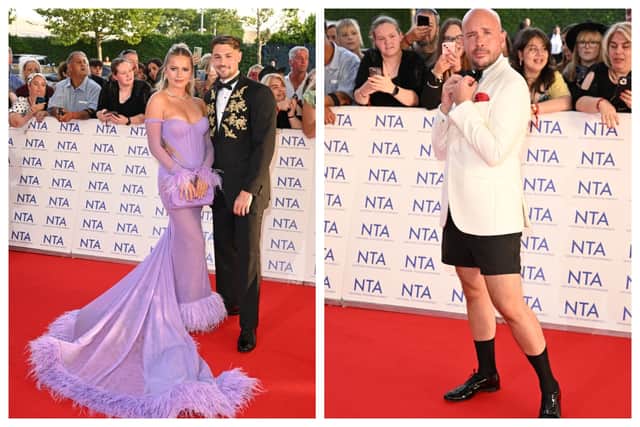 Are you surprised that Tasha Ghouri Andrew Le Page and Tom Allen made NationalWorld's worst dressed list of 2023? Photographs by Getty