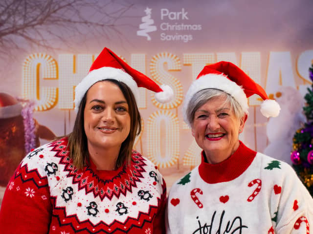 Xmas-mad mum and daughter Lisa Jones and Nicola Gwinnett have helped families squirrel away tens of thousands for this year’s festivities
