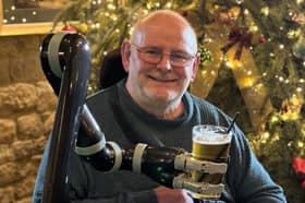 John Newcombe is the fifth person in the UK to have a JACO assistive robotic arm