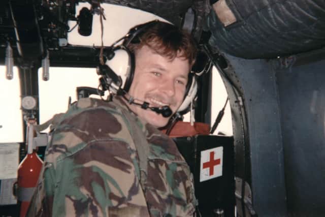 John Newcombe served 34 years as an infantry soldier