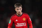 Daniel Gore is a reported target for Preston North End. The 19-year-old is currently at Manchester United. (Photo by Lewis Storey/Getty Images)