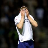 Preston North End's form has dipped over the last few months. Ryan Lowe is enduring a difficult spell at Deepdale right now. (Photo by Lewis Storey/Getty Images)