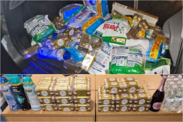 The haul is thought to have been worth around £900 (Credit: Lancashire Police)