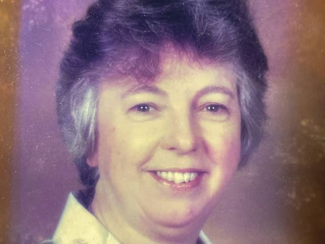 Former teacher Shirley Robbins died peacefully in Royal Preston Hospital on
Sunday, December 10, aged 78.