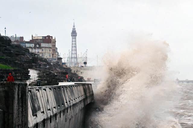 Storm Pia is set to bring winds of up to 70mph to Lancashire