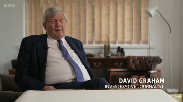The BBC documentary features the Gazette's court reporter David Graham (Credit: BBC)