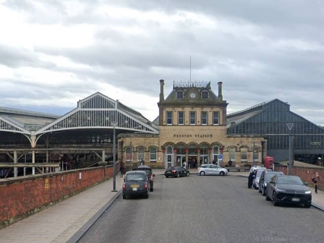 4.2 million passengers entered and exited Preston's only train station in 2021-22 (Credit: Google)