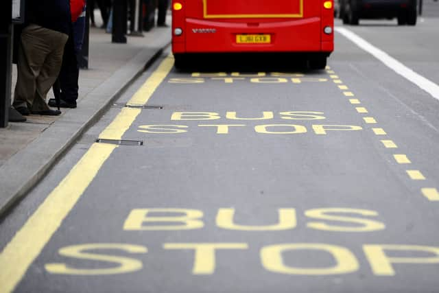 The number of miles covered by bus services in Lancashire has fallen over the last decade (Credit: PA)