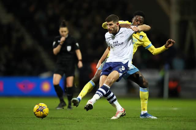 Ched Evans is nursing a knee injury. He won't feature for Preston North End against Millwall. (Image: Getty Images)