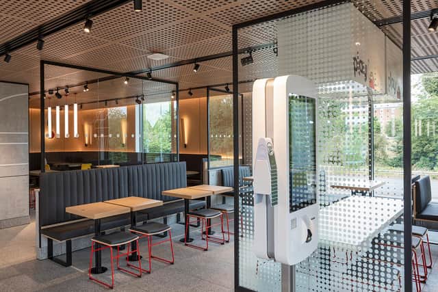 The new drive-thru restaurant would create around 120 new jobs, in a range of full- and part-time positions, said McDonald's