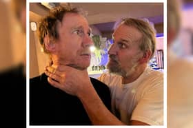 Actors David Thewlis and Christopher Eccleston don't seem to be getting on... Credit: officialdavidthewlis on Instagram