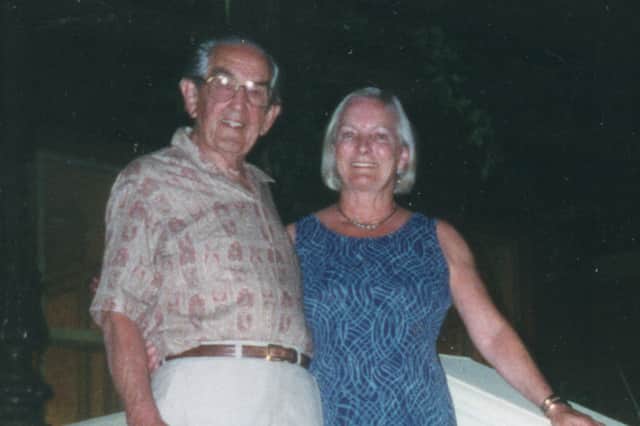 Barbara with her husband Bobby.