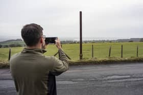 The big rusty pole in Cinderford, Gloucestershire