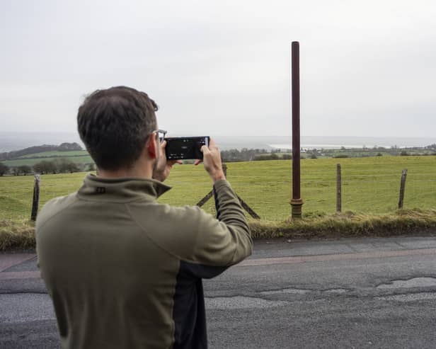 The big rusty pole in Cinderford, Gloucestershire