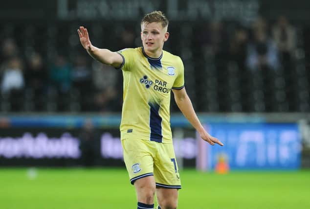 Ali McCann is unavailable for Preston North End this weekend. He won’t return to training until Monday. (Image: CameraSport - Ian Cook)