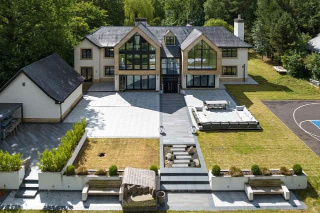 The back of the home. Credit: Savills
