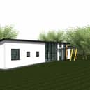 A CGI render of the bungalow given planning permission.