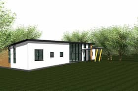 A CGI render of the bungalow given planning permission.