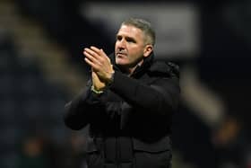 Preston North End's Manager Ryan Lowe