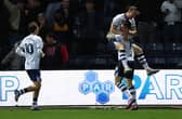 PNE players celebrate