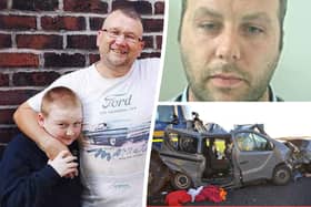 The dad of a teenager who was killed in a crash has said meeting his son's killer helped him cope with his loss (Credit: SWNS)