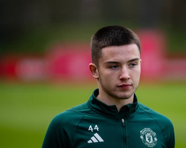 Man United midfielder Dan Gore is wanted by several League One clubs. He had been linked with a move to Preston North End in December. (Image: Getty Images)