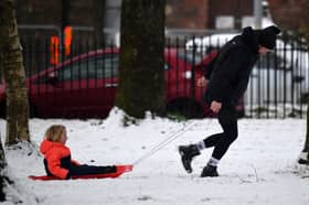 Lancashire schools closed due to snow. 