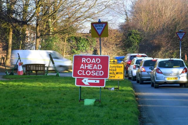 Are drivers being flummoxed by this sign on Tanterton Hall Road?