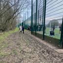 Parents have to trample through this to watch their children play football.