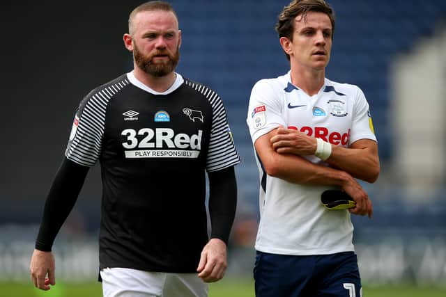 Josh Harrop (R) was once at Manchester United like Wayne Rooney. The former Preston North End midfielder is currently without a club. (Image: Getty Images)
