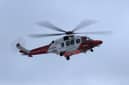 The man was taken to hospital after he was airlifted by a HM Coastguard helicopter, but he sadly died shortly afterwards