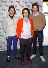 The Hoosiers are performing in Preston in February. L to R in 2007: former member Martin Skarendahl, Irwin Sparkes and Alan Sharland. Credit: Getty Images.