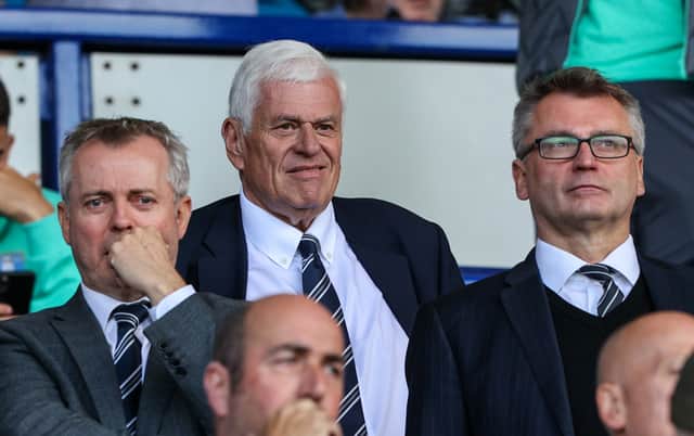 Preston North End director Peter Ridsdale and chairman Craig Hemmings