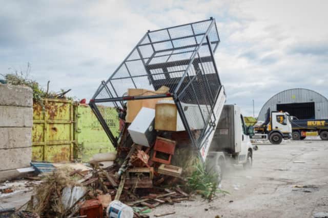 Recycling Lives site at Red Scar estate