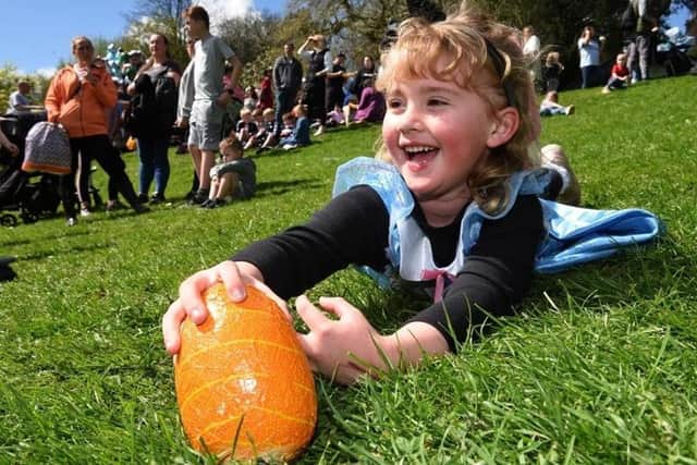 Egg Rolling is a big Easter tradition, going back more than 150 years