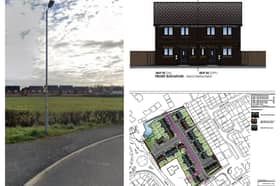 The new estate of 49 homes would be on a patch of land surrounded by other new developments in Cottam.