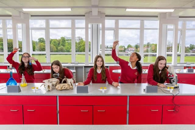 A new era for Penwortham Girls' High - plans include a new sports hall, six state of the art science labs, a dance studio, drama studio, art and technology rooms as well as a large library. 
