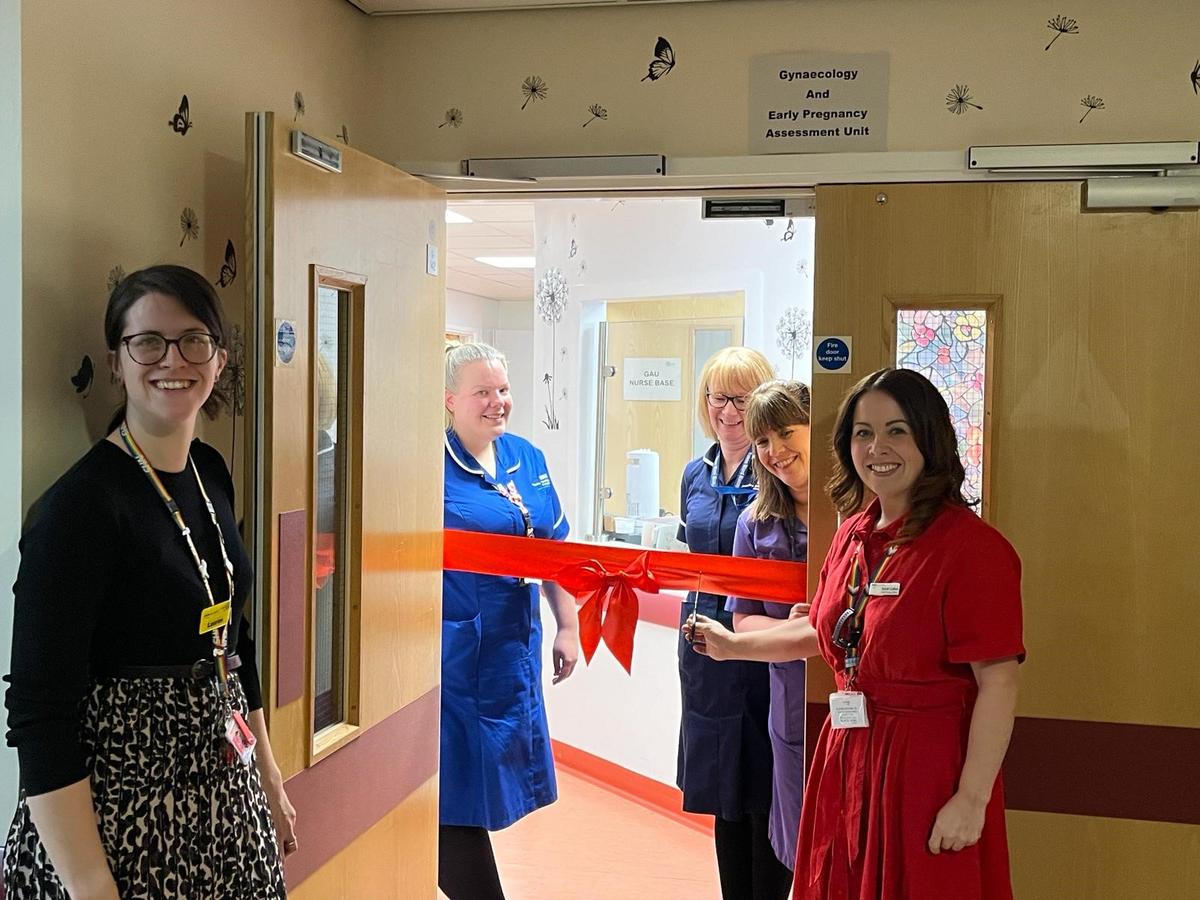 Royal Preston Hospital's unveils new Gynaecology Unit following £90k refurbishment